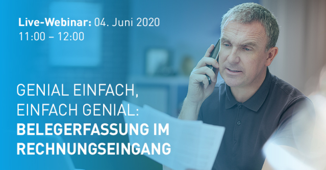 Genial einfach, einfach genial – wir zeigen Ihnen in unserem #Webinar, wie Sie Eingangsrechnungen digitalisieren und die automatisch extrahierten Informationen für automatisierte Workflows nutzen. Jetzt zum kostenlosen #Webinar anmelden. #EASYSOFTWARE bit.ly/3eqtaTG