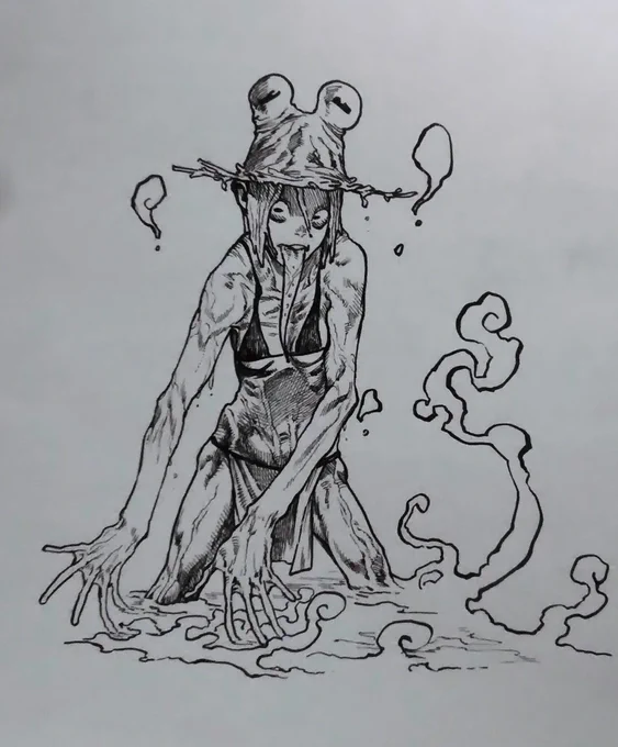 祟り神の諏訪子 