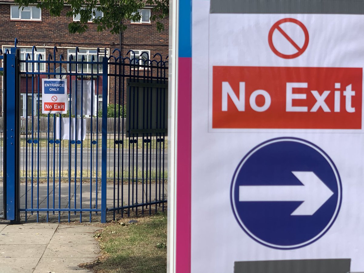 TVInfants's tweet photo. We’re implementing safety measures ahead of our partial reopening. See my @ParentMail email for more information and *everything* you’ll need to know. Details of new BubbleClasses went out today. #StayAlert #Covid19UK #COVID__19 #BackToWorkSafely #onewayonly #BackToSchoolSafely https://t.co/JdkpmvBwtY