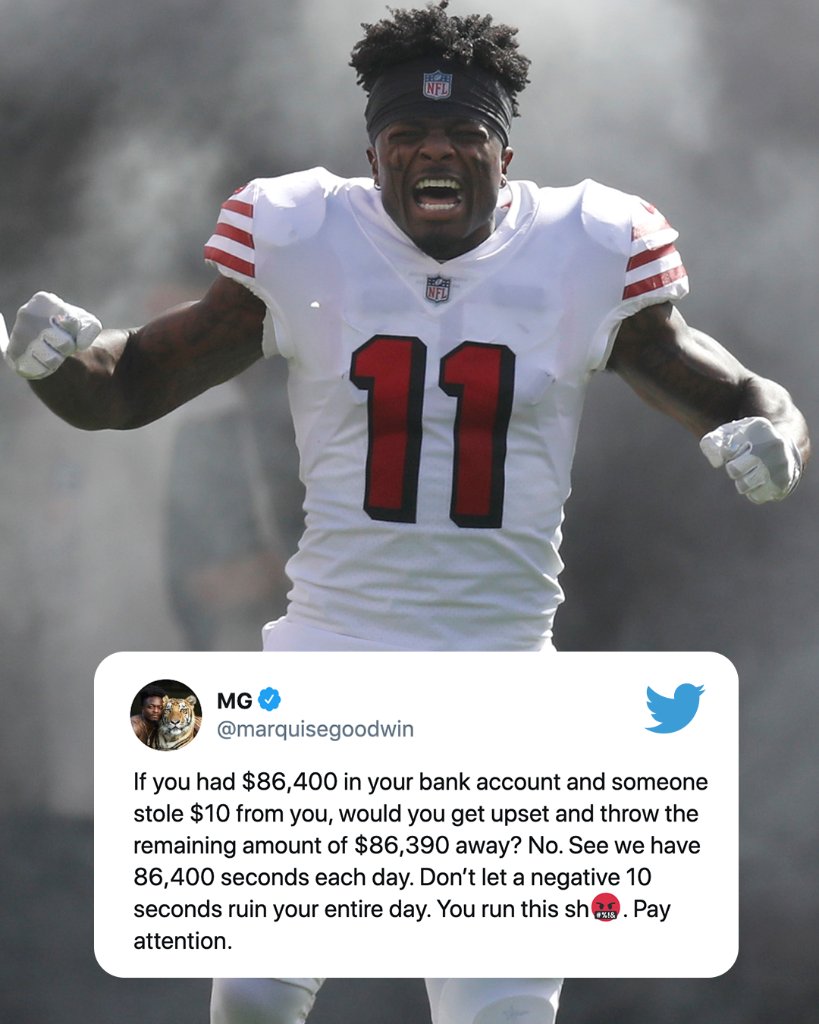 ESPNNFL's tweet image. Motivational purposes only 💯💪 @marquisegoodwin