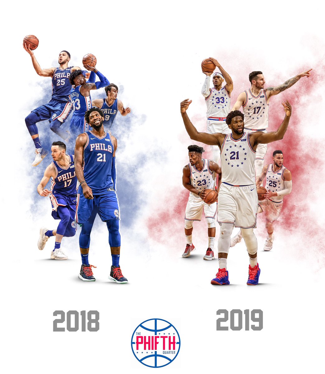 2018 Sixers or 2019 Sixers?? https://t.co/bFnqlZfLmp