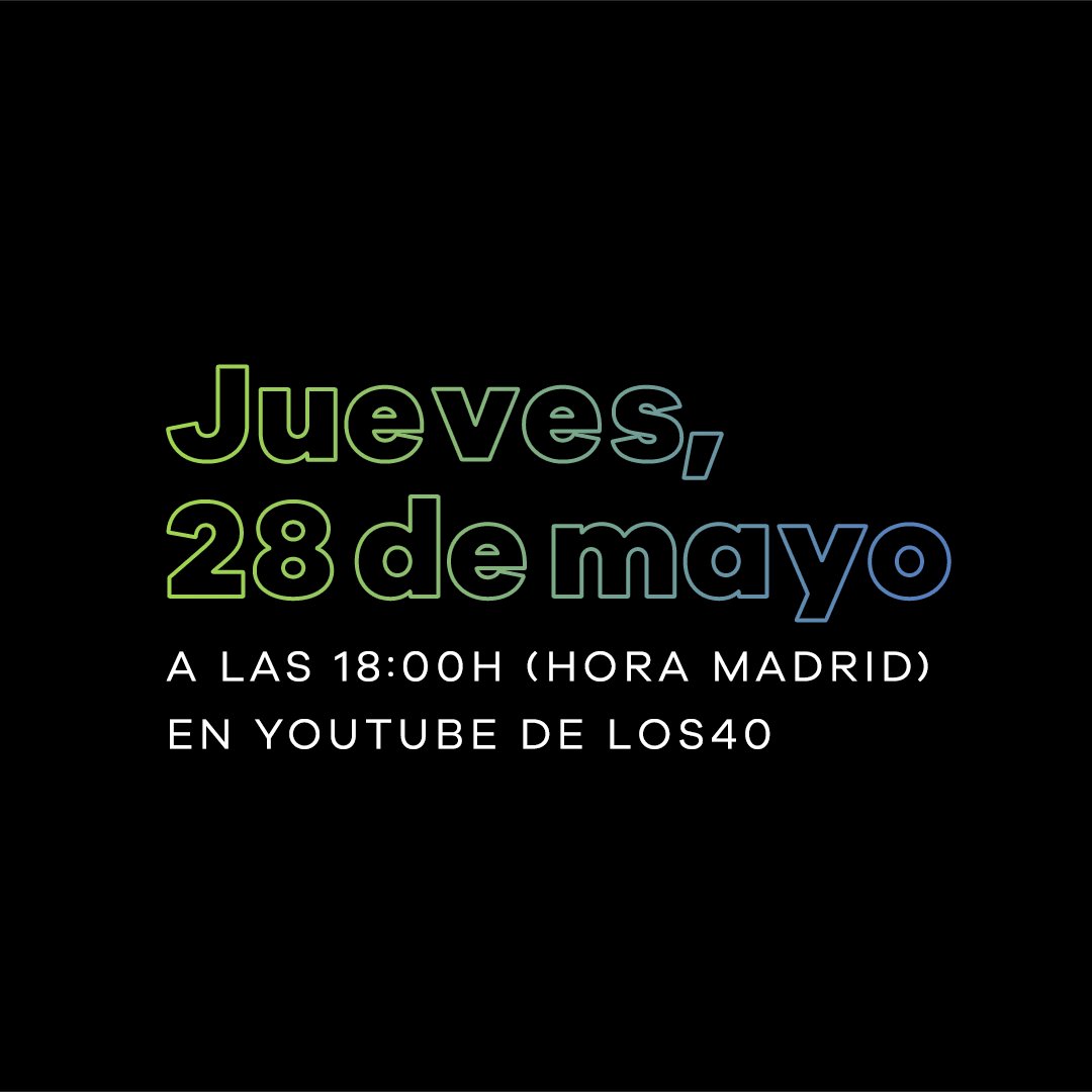 Los40's tweet photo. #LOS40EnCasa con @MoratBanda 💥Este jueves 28 de mayo a las 18:00H no te pierdas el encuentro de @cristinabosca con la banda colombiana, que nos presenta su nuevo single #BajoLaMesa 🎶

https://t.co/cHPXYwJMnL https://t.co/qR0Jn8t83E
