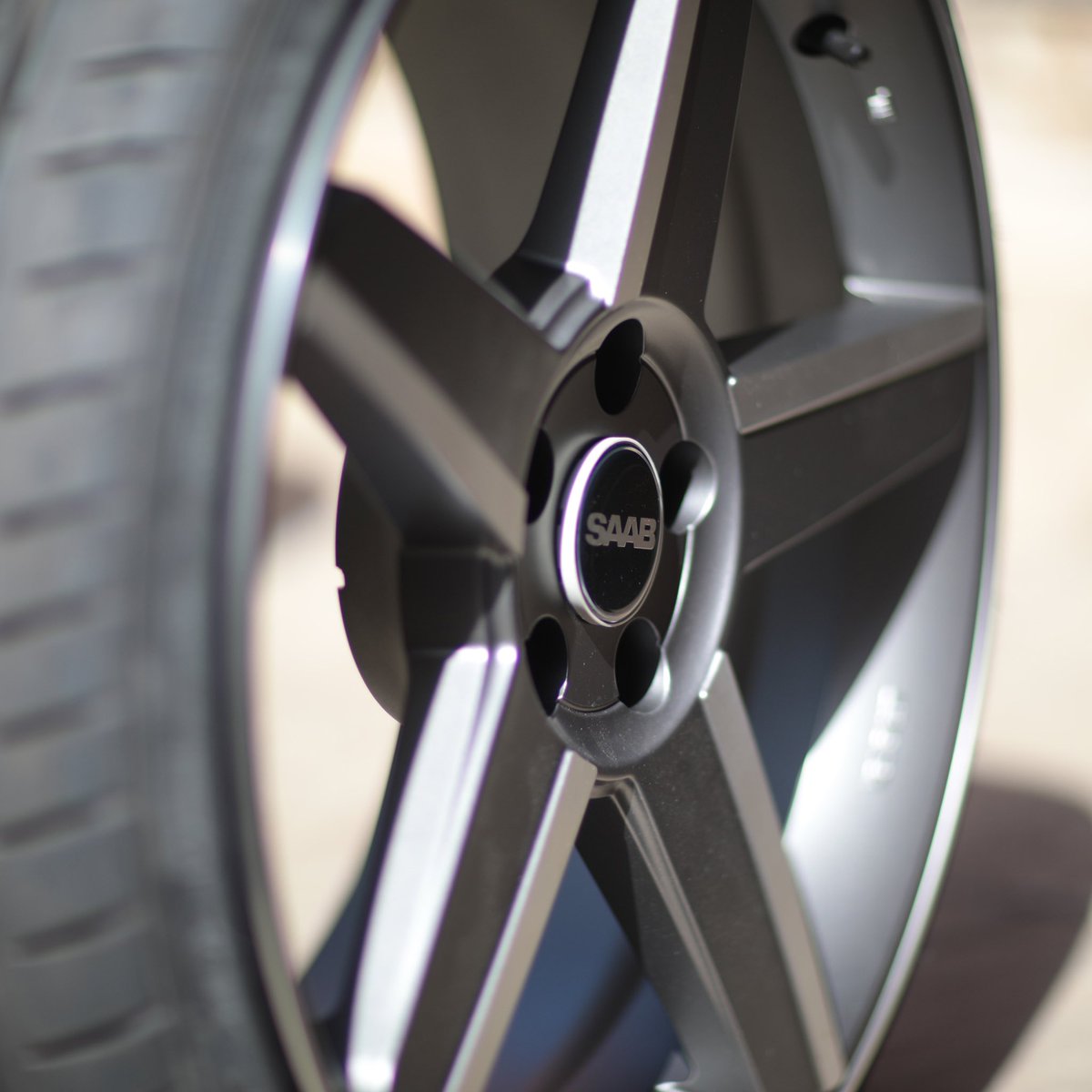saabvs's tweet photo. What would Saab wheels look like today? I think these Stealth five spokes by Momo might just be bang on for my new Viggen project #saab #Viggen #project #saabvs #Momomotorsport #hankook https://t.co/PZUO5R3pD4