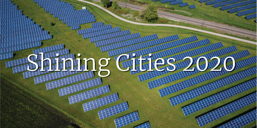EnvAm's tweet photo. The results are in for this year’s #ShiningCities report. So which U.S. cities were this year’s #SolarStars? 🤩 https://t.co/77PvKRsJxT https://t.co/PBqexjmMH1