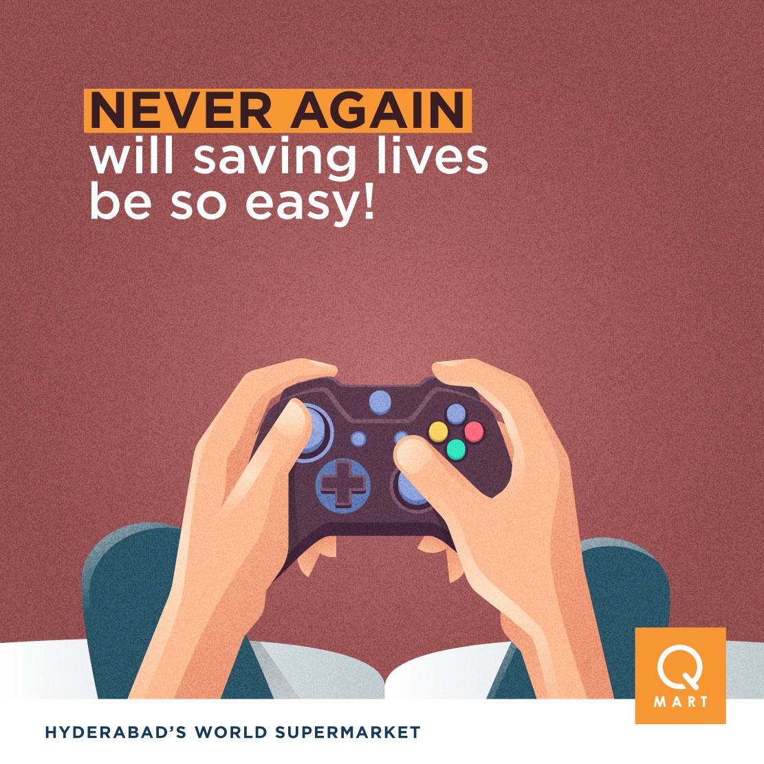 QMartRetail's tweet photo. Saving the real world while playing video games. So easy!
 
#StayHomeStaySafe #QMart #QMartHyderabad #WorldSupermarket #QCares #GroceryShopping #SupermarketsinHyderabad #HyderabadShopping https://t.co/zYFOLgWF4w