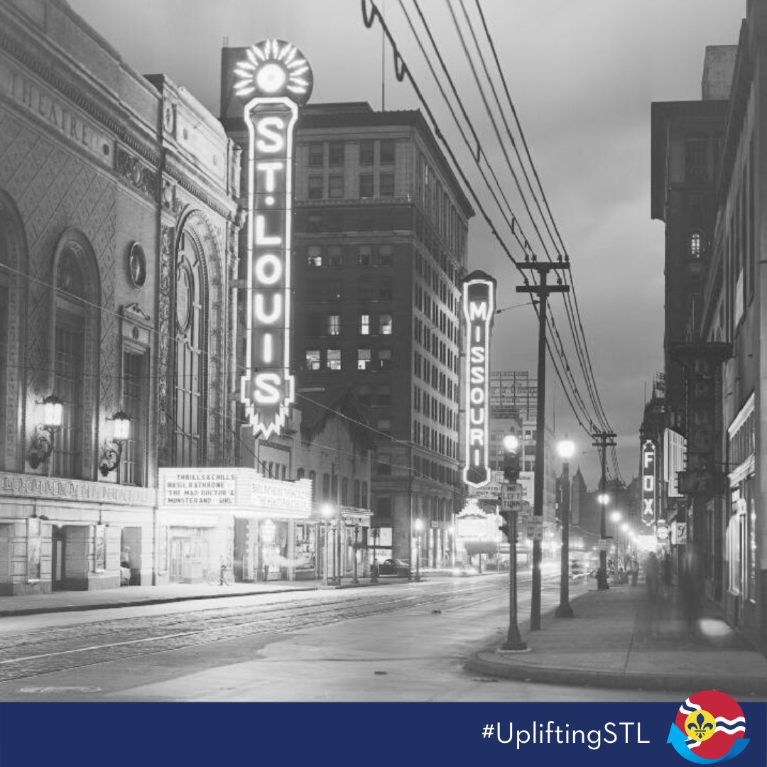 Even if we can’t go see shows and concerts right now, we can still appreciate the incredible local buildings where they happen. Both in the past and today, few have been more magical than  @GrandCenter's “big three.”  #UpliftingSTL