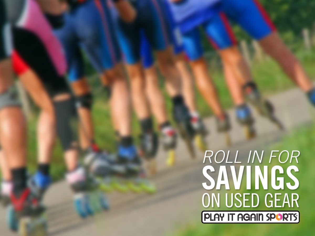 We got inline-skates both new and gently USED - come in and check us out