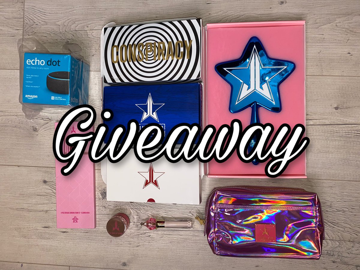 goldhenny_'s tweet photo. I’m giving away over £200 worth of @JeffreeStar make up!! To be in with the chance of winning all you have to do is follow my Twitter, like and retweet this tweet and tag 2 friends that would enjoy this giveaway too! Winner announce on my insta on June 10th! Good luck 💚 https://t.co/Z85jh5r99I