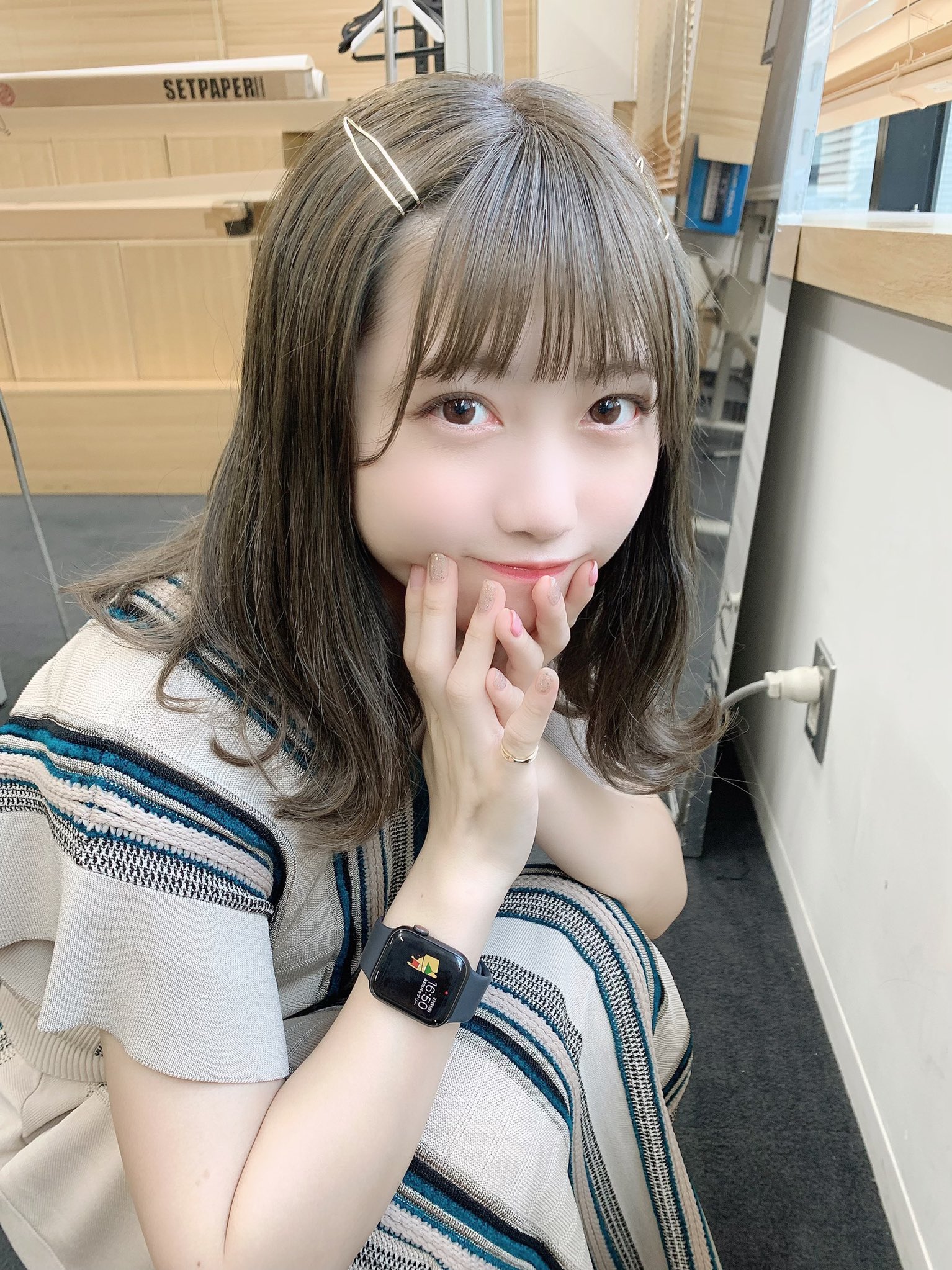 おさち 可愛くなりたくていつもメイク濃くなっちゃうけど 私が1番なりたいのは 肌を均一にしてまつ毛上げて血色出したらおわり な素材を生かしたナチュラルあざといメイクの女の子なんだよ 美形じゃない限りナチュラルメイクって1番難しくて相当垢抜けて