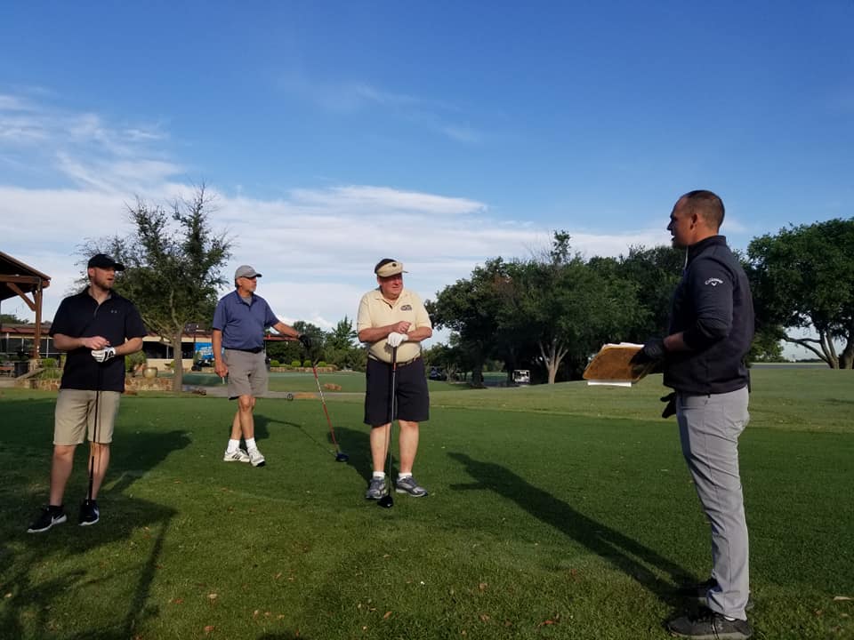 FBChamber's tweet photo. First Chamber Golf Tournament in DFW has officially began! 
#ourfutureisbright #farmersbranchtx #buildingbusinesses https://t.co/2QaiWCGrjG