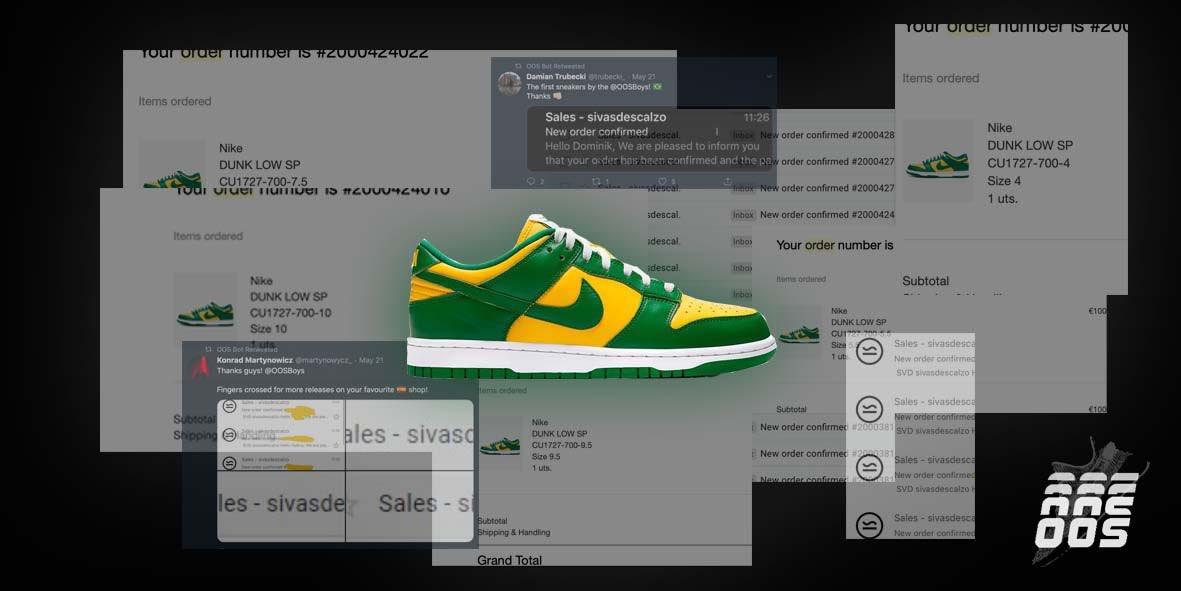 RAFFLE TIME! ⏰🚨

1x OOS BOT Alpha License Key for SVD WEB

To enter, do the following: 

1. Follow <a href="/OOS_Bot/">OOS Bot</a> 
2. Like, Retweet this tweet 
3. @ your favorite cook group

Raffle winner will be annouced 28th May 2PM GMT

See our last release (🇧🇷 Brazil Dunks) success!

GOOD LUCK!