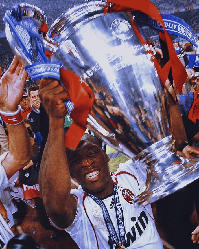 TC on X: Clarence Seedorf, the only player to win the Champions League  with 3 different clubs. One of the greatest midfielders of all time, he  could do it all.  /