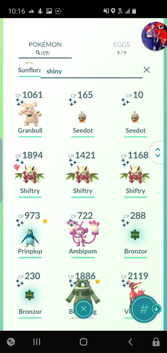 jujubean102's tweet photo. @Bashar93922221 @ImAGoopyToes @PokemonGoApp I got 5 https://t.co/boEyNjuUXa