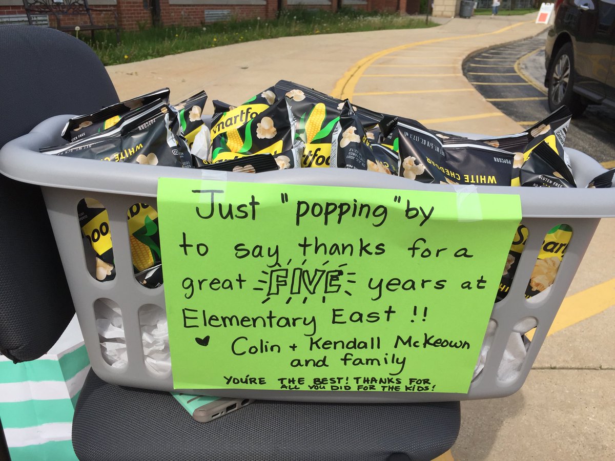 Thank YOU McKeown family! We ❤️ YOU! ⁦<a href="/ElemEast50/">Woodland ELE School</a>⁩ ⁦<a href="/Woodland50News/">Woodland District 50</a>⁩ #LifeintheW