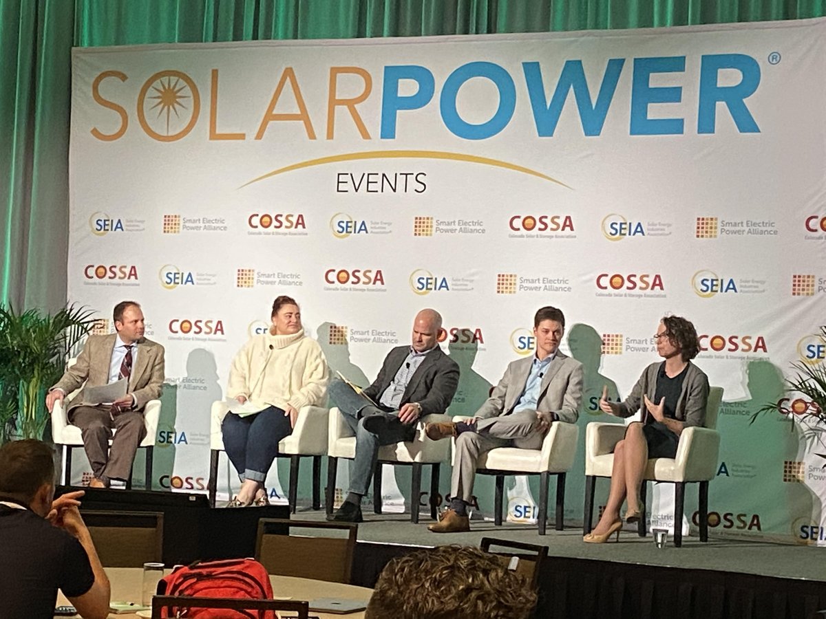 pivot_energy's tweet image. Back in February, when we could attend conferences in person, Kacie Peters spoke on a panel about the future of #communitysolar. We are looking forward to participating in virtual events until it is safe to be together again.

#solarenergy #solarconference