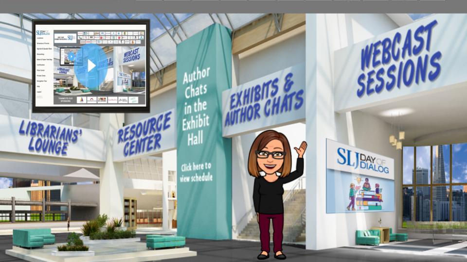 Here I am at #sljdod! Thanks for the idea <a href="/lieberrian/">Kristina Holzweiss, kristinaholzweiss.com</a>