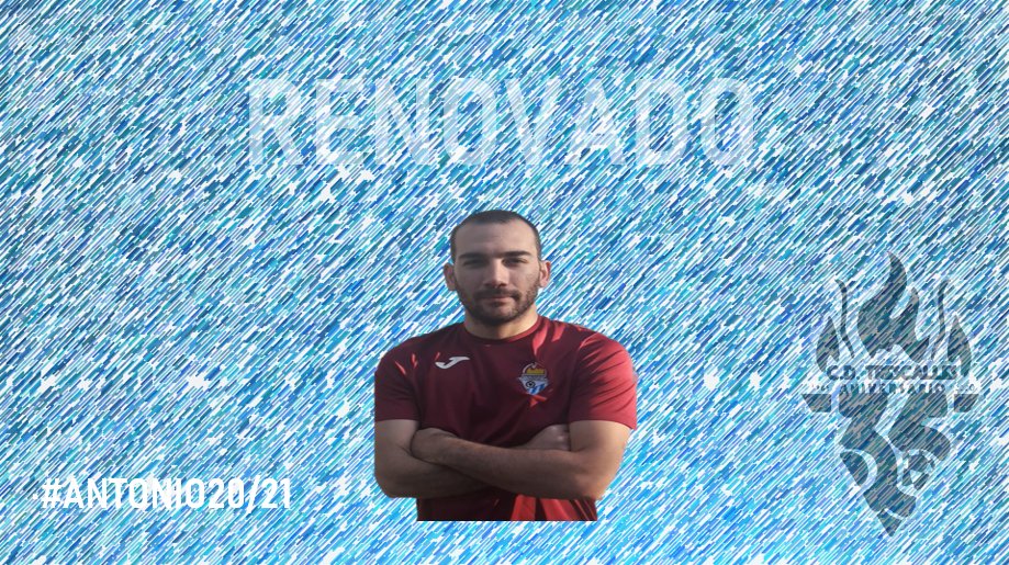 CDTRESCALLESFS's tweet photo. 📣 OFICIAL | Antonio Caballero renueva una temporada más como jugador del C.D.Tres Calles F.S. 😁👏

Jugador que llegaba la temporada pasada procedente del @FSSUEMINENCIA, y que a base de trabajo y compromiso se convirtió en uno de los pilares del equipo.

#Antonio2021 #CDTCFS💙 https://t.co/Uy9FynWCCm