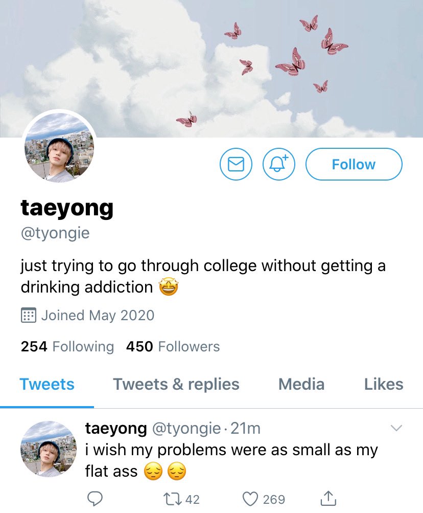 taeyong— senior— just trying to get through college— all his friends think he just needs to get dicked down