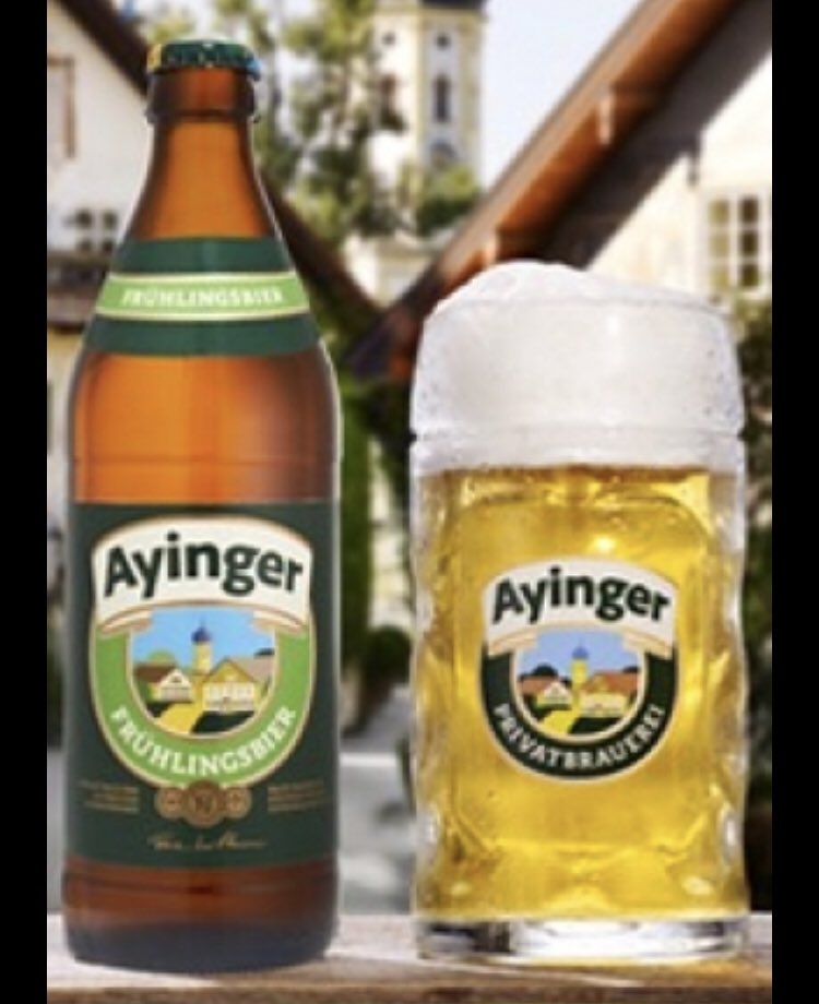 Si eres fan de la mejor cerveza alemana ya sabes que #ayinger es una de las mejores y que la puedes encontrar en España por que nosotros la traemos para ti. Si no la encuentras dile a tu bar o bodega de confianza que se ponga en contacto con nosotros y se la suministramos.