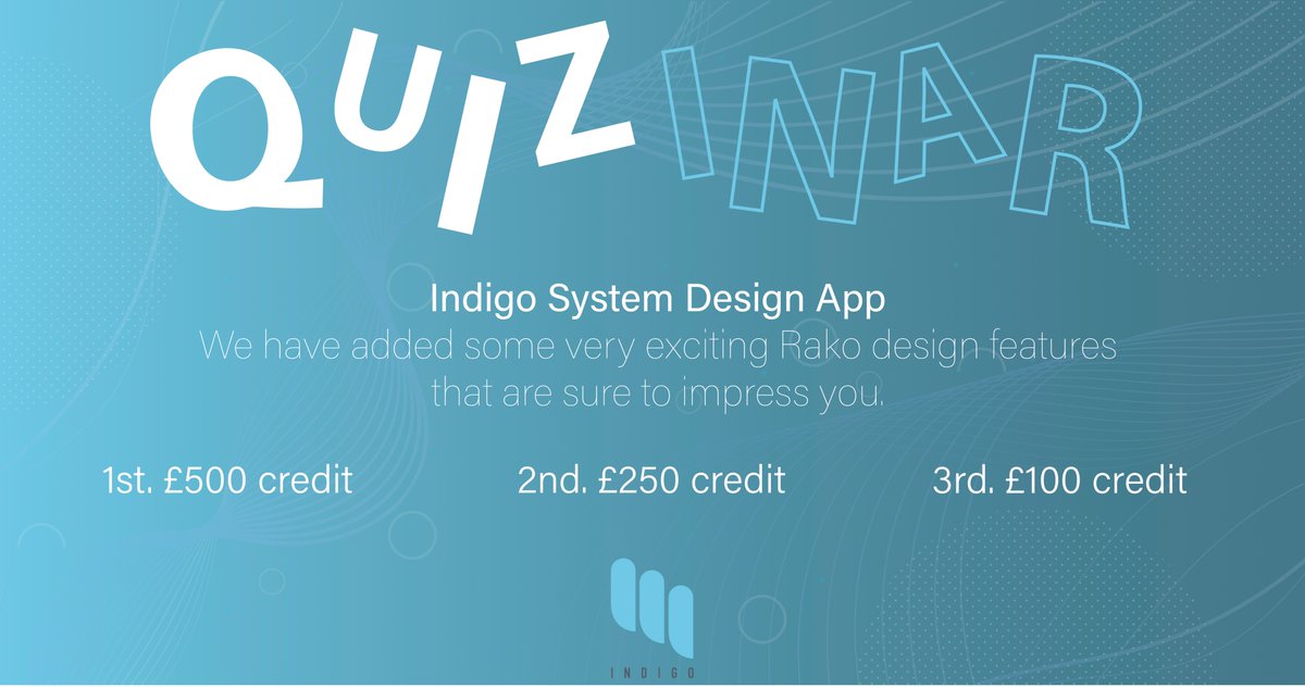 IndigoDistr's tweet photo. Spaces are filling up fast for this Friday's Quizinar. We will be tallking all things lighting with
@RakoControls and there are BIG prizes up for grabs. Sign up now, click here:
https://t.co/6BMzDb3plq
#homeautomation #rakocontrols #prizes https://t.co/wNVm6qCsSn