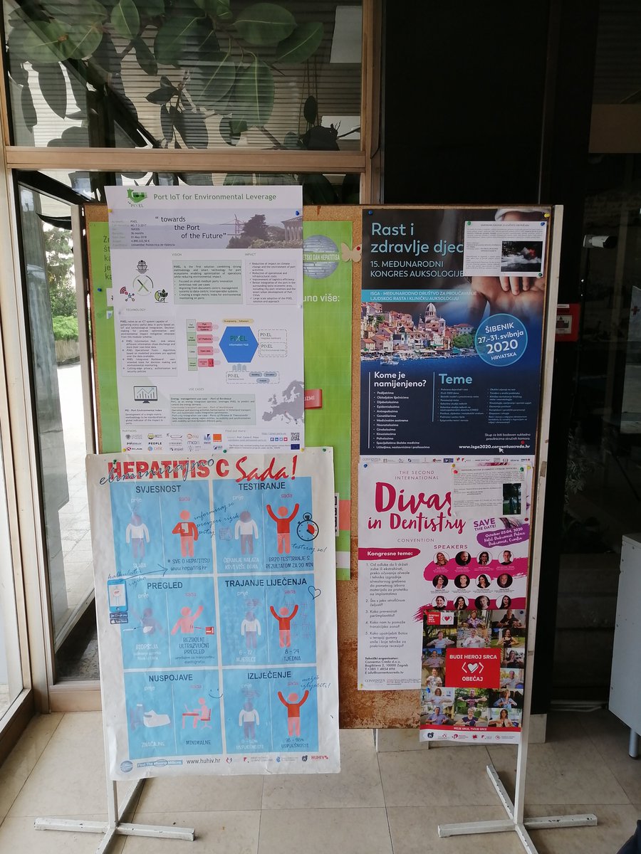 PortsPixel's tweet photo. One of the keys of @PortsPixel potential impact in Croatia 🇭🇷 : keep dissemination rolling! Here, the effort by #MEDRI to show #PIXEL (with new material 😏) in the Medicine Faculty of #Rijeka 🍃 #innovation @h2020diss https://t.co/waGthcTj0J