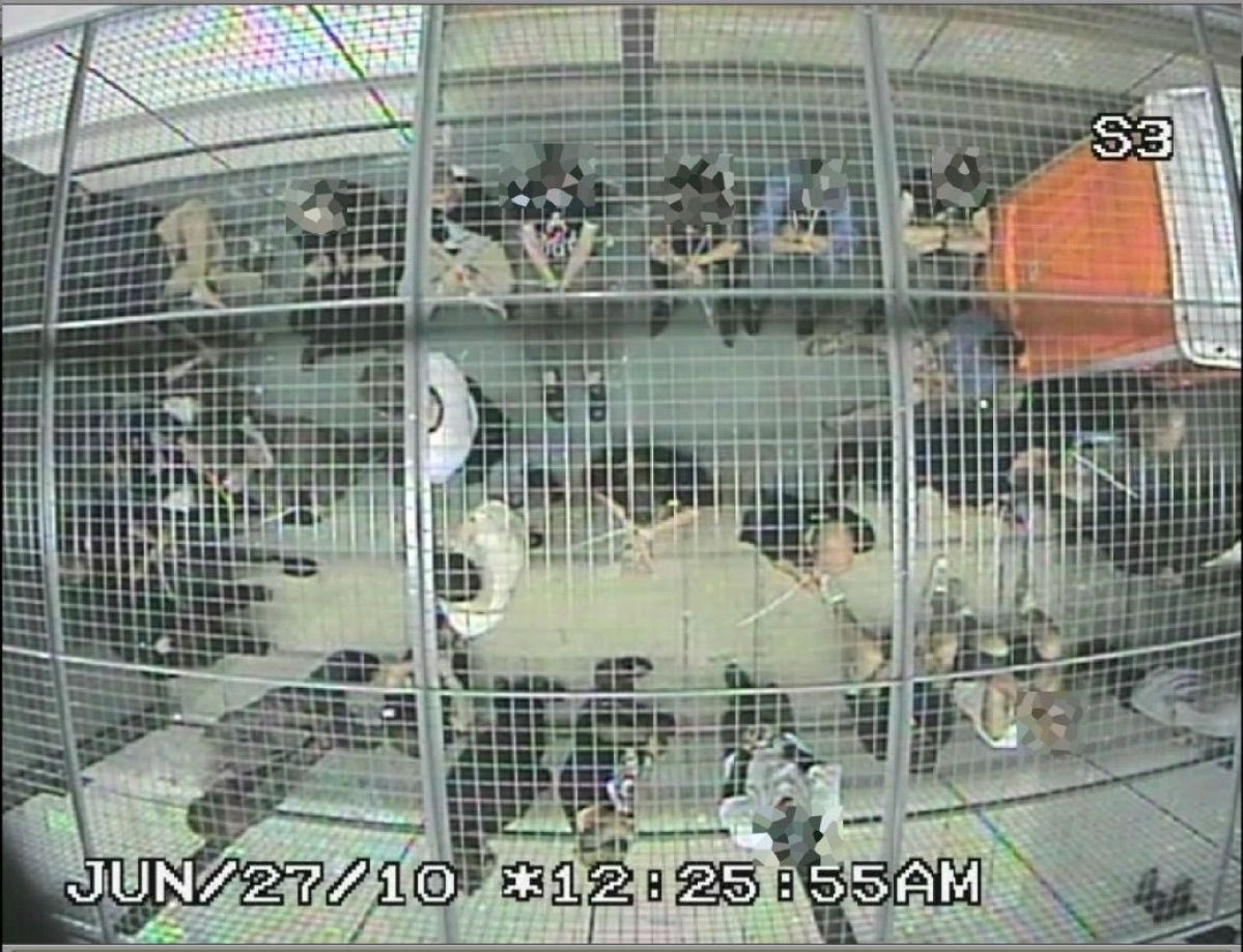 In 2010 the Toronto police built open air prisons to illegally detain g20 protesters.