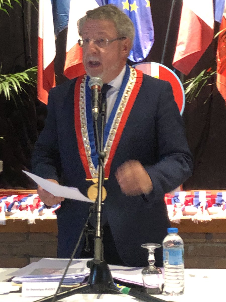 Félicitations à Dominique Baert, réélu Maire de Wattrelos.