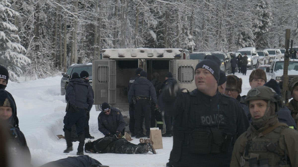 The RCMP and the military were sent to remove indigenous activists from the Unist'ot'en camp just a few months ago