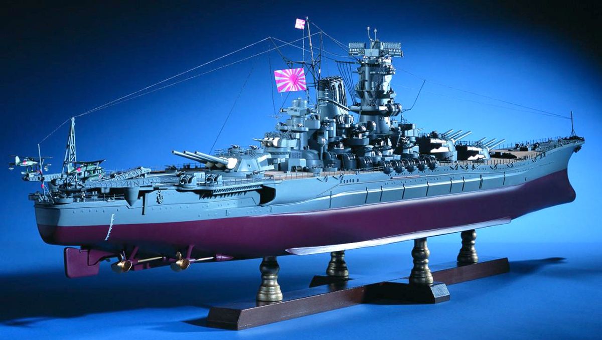 model_space's tweet photo. Our Battleship Yamato replica is full of amazing details, including brass propellers, cast metal turrets, and a planked deck! Subscribe now to build it in large 1:250 scale! https://t.co/DltStp3z4w
#scalemodel #modelship #modelspace https://t.co/haDjCiiOiB