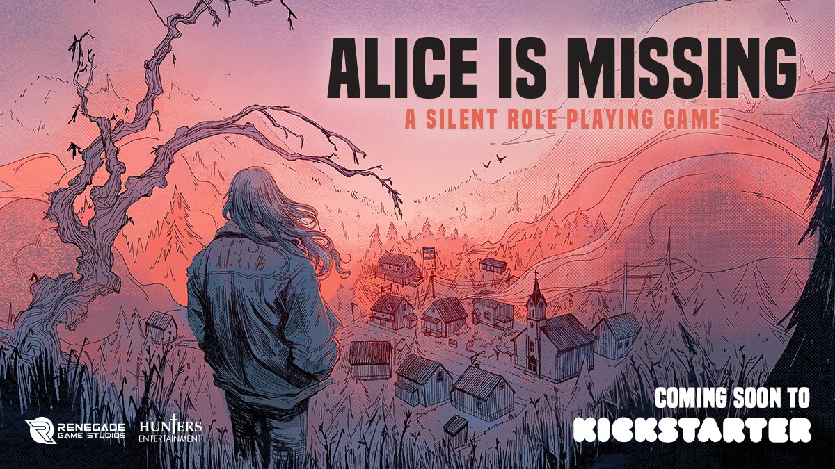 🚨NEW GAME ALERT: Alice is Missing is a SILENT ROLEPLAYING GAME where players only communicate sending text messages.

Just as much an experience as it is a game, it is hauntingly beautiful, powerfully immersive, and incredibly innovative.

Launching NEXT WEEK on @kickstarter