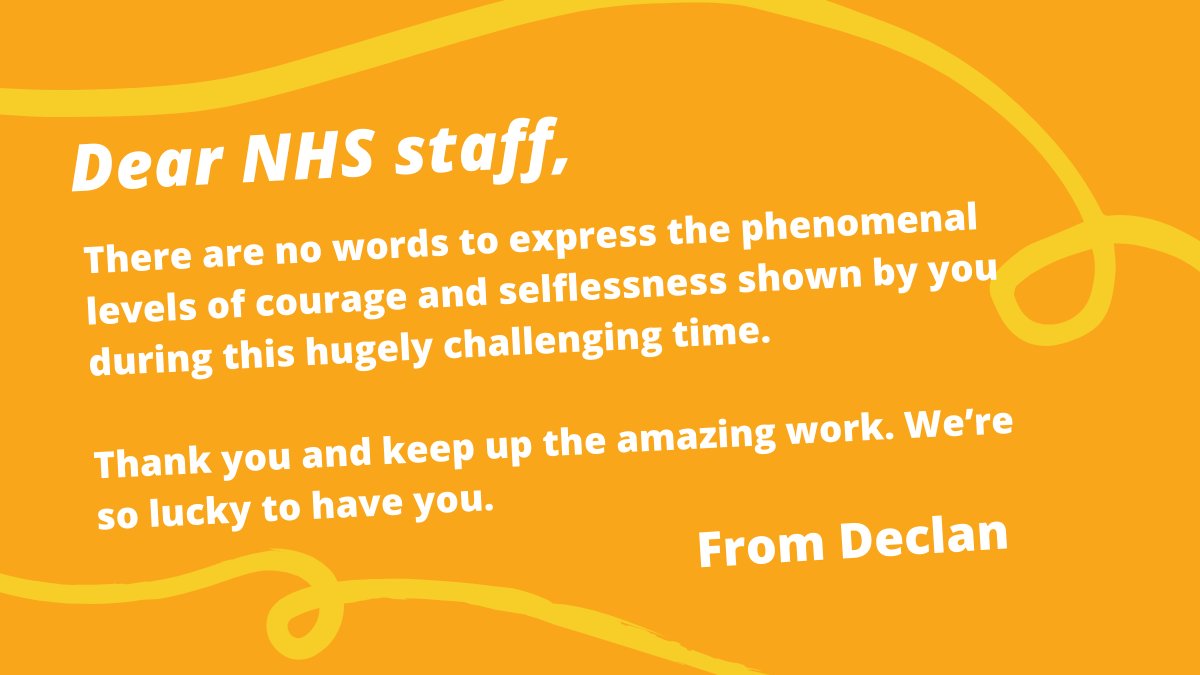 👩‍⚕️Our health and social care workers are going above and beyond during the coronavirus crisis - we want to say thank you. 💌We put out a call for members of the public send a message of appreciation to NHS staff, take a look at some of the responses 👇