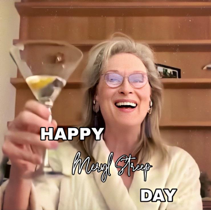 merylsheridann's tweet photo. Happy Meryl Streep Day 🎊🎉❤ #MerylStreep https://t.co/SW90rORw3P