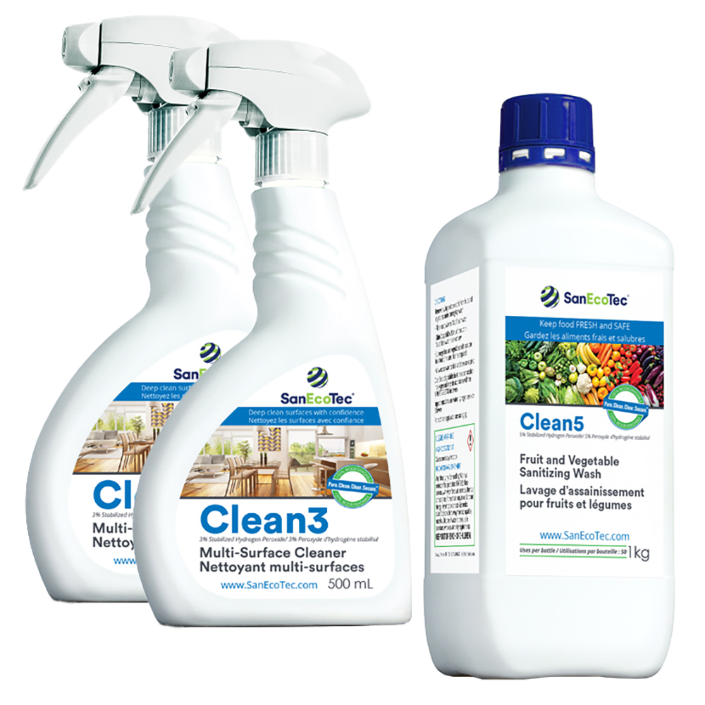 Hydrogen peroxide is named as a suitable sanitizer by the EPA, CDC, WHO and Health Canada to help stop the spread of COVID-19. We have supplies on hand now at the same prices as before the crisis. Get Ahead of the Curve – and visit us at sanecotec.com