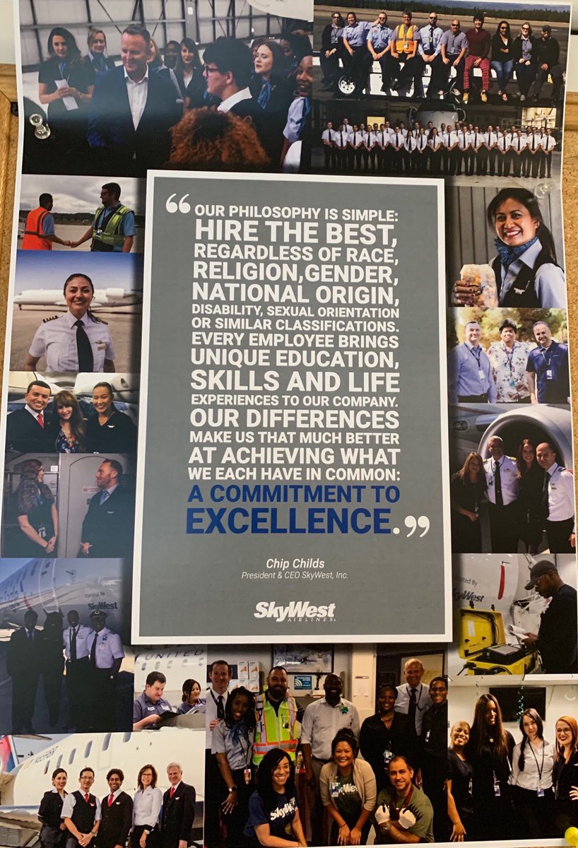 baby_grrrl's tweet photo. A co-worker and friend spotted me on a poster in SFO! That’s right: hire The BEST to achieve a Commitment to Excellence. I didn’t even know these posters were a “thing.” I want one!! #CoverGirlToPosterGirl #iLoveMyJob #SkyBEST #FlightAttendant #SkyWestSTRONG 🥰💖✨🛫 https://t.co/hmOmLyqVzQ