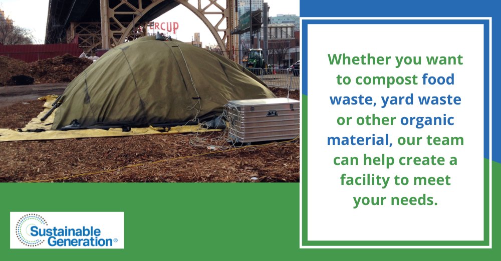 SustainableGen1's tweet photo. We offer scalable #composting solutions for every market. Whether you want to compost food waste, yard waste or other organic material, our team can help create a facility to meet your needs. Learn more today: https://t.co/MiZyCv5vaY https://t.co/kSEkNUlHaX