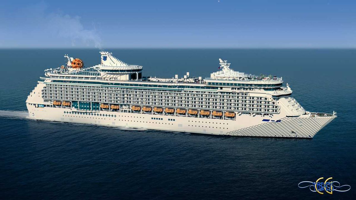 nautical_craft's tweet photo. Your daily dose of NauticalCraft!
-
It's a #RoyalTakeover! 
We've got #FreedomOfTheSeas, #AnthemOfTheSeas, #MarinerOfTheSeas, and #SymphonyOfTheSeas all in once place!
-
Make sure to check out the ships at /warp Showcase! 
-
IP: https://t.co/chJan9sNSn https://t.co/Lx0DACiB4e