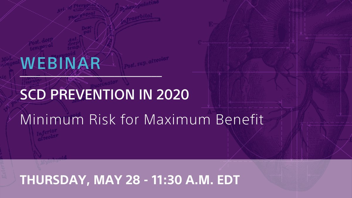 BSCCardiology's tweet photo. Register for an upcoming webinar as EU-based physicians @KnopsReinoud and @boersma_lucas discuss the recent PRAETORIAN and UNTOUCHED clinical data (released during #HRS2020) and the impact on clinical practice in sudden cardiac death prevention https://t.co/qifqdiydfg https://t.co/v2lCmRrSon