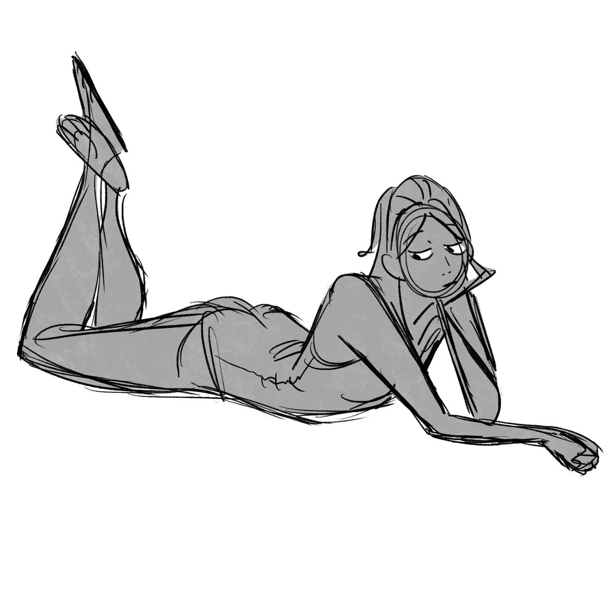 Sketches from tonight's figure drawing session with Allen! We drew live from the "Draw This" YouTube video "#7 Shoko". ? Thanks to everybody who watched, asked questions, and drew with us! If you post your art, please use the #LateNightFigs hashtag so we can see and share it! 