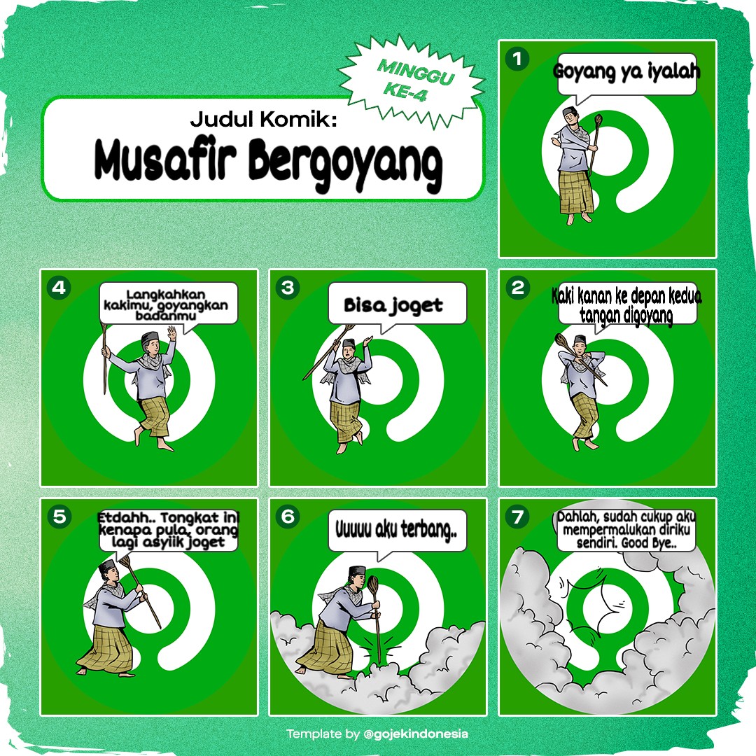 Annajmussaaqib's tweet photo. @gojekindonesia Musafir Bergoyang.
Goyang Pinggul
Goyang Puting Beliung
Wkk...
#eBadah @Na_Aleeya @ET_Febrian @Cacaopalme https://t.co/n1rXPdyNFi