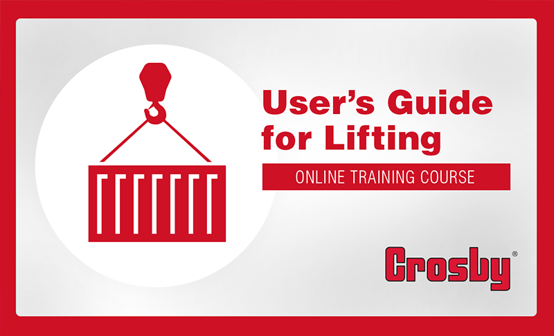 thecrosbygroup's tweet photo. We are giving away five professional development hours to anyone who completes the #Crosby User’s Guide for #Lifting online course!
Start the course today, https://t.co/ulCzjKzyX3 #rigsafe #rigsmart #rigcrosby https://t.co/P3gkxzIdQ1