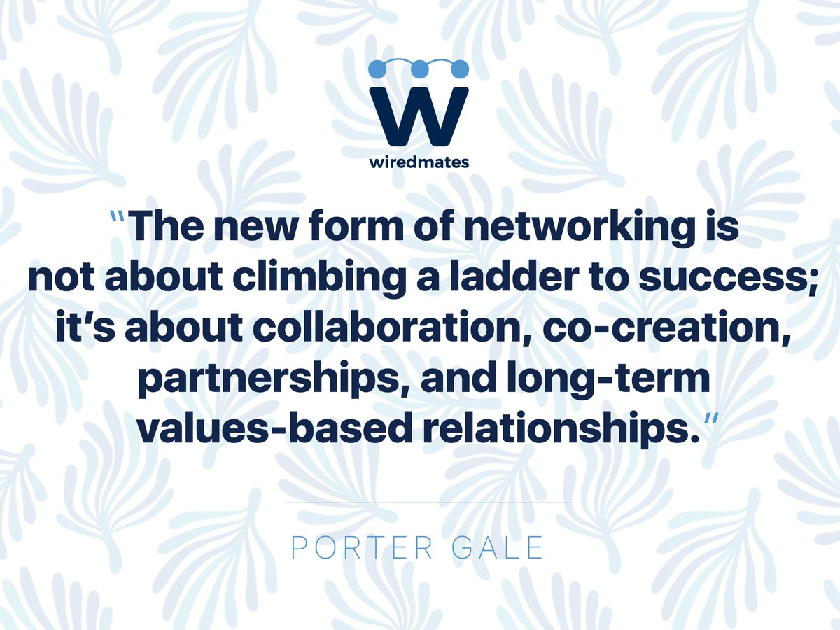 WiredMatesInc's tweet photo. Have you nurtured the connections in your network lately? 

#Networking #TrustedConnections #SupportYourFriends #GetWiredIn #LosAngeles #Network #LANetworking #WiredMates #DigitalBusinessCards https://t.co/vNLw61vNzT