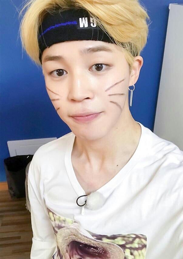 We now have the Diva of headbands and the hottest fairy I’ve laid eyes on: Park Jimin