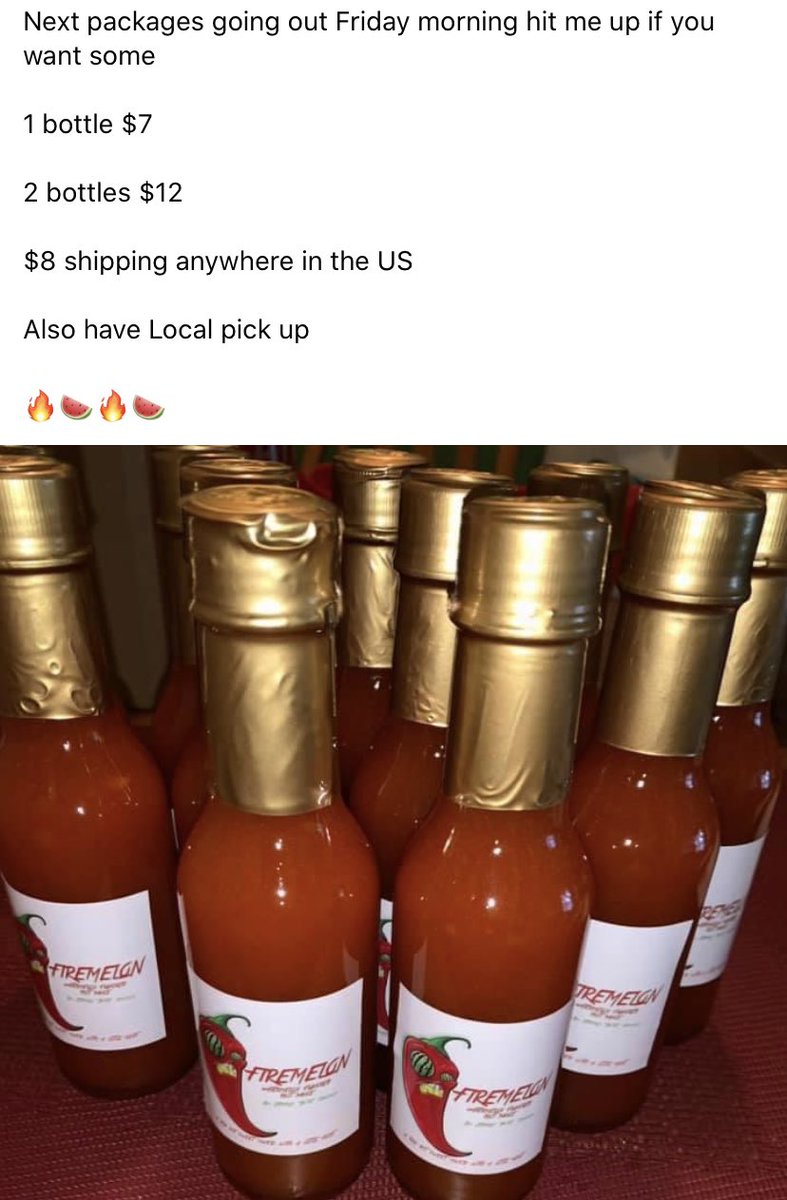 BigBellyButta's tweet photo. #Firemelon #Hotsauce #Hotones https://t.co/15StEani61