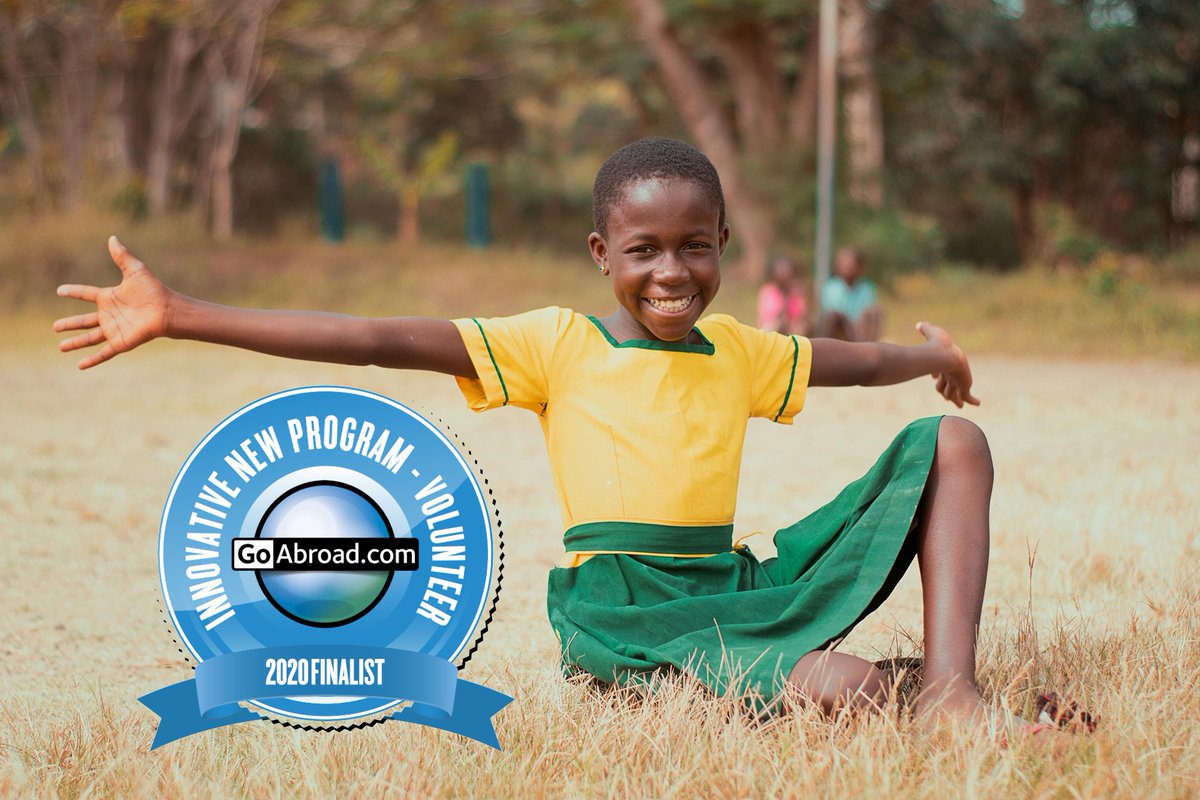 We are delighted that our Community Development project in Ghana has been listed as a finalist for the GoAbroad Innovative New Program Award! #ghana #communitydevelopment #sustainabledevelopment #podvolunteer blog.goabroad.com/innovation-awa…