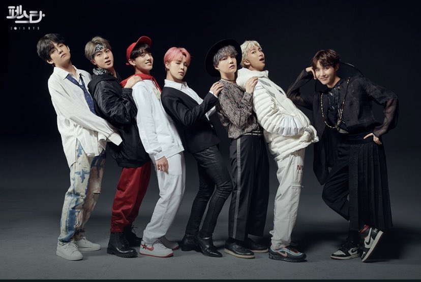 thread of the 2019 BTS FESTA family photoshoot to prepare us for this year   #2020BTSFESTA