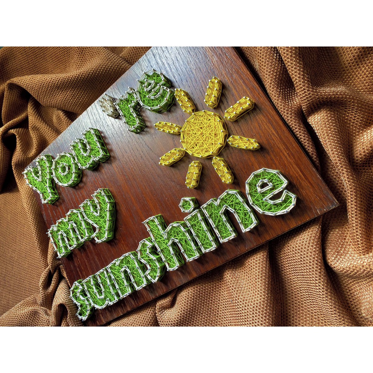 i_stringart's tweet photo. You’re my sunshine ☀️♥️
•Now you can Customize any design, colors, names, size😉✨
For orders DM us or WhatsApp on 01098776306.
•
•
•
•
#i_string #stringartegypt #stringart #stringartdesign #stringartdecor #stringartsign #giftsforher #giftideas #sunshine https://t.co/6k3Y9D3HU7