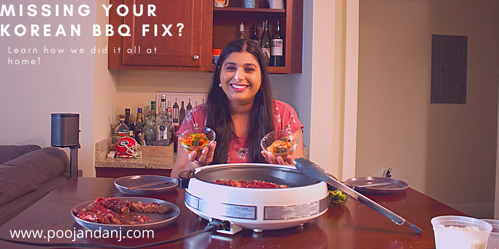 poojandanj's tweet photo. Missing your Korean BBQ fix? Learn how we did it all at home here! https://t.co/LltKAQm6ra https://t.co/fN8vnwslsj