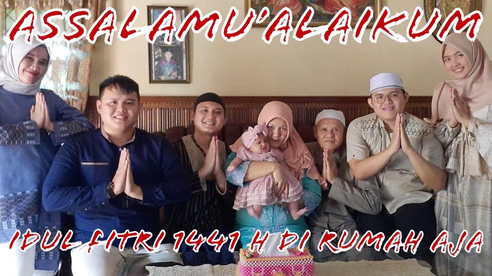 FajrinCandra1's tweet photo. Assalamu’alaikum Idul Fitri 1441 H Di rumah Aja https://t.co/3YUR6lcSS2 jangan lupa like,subscribe,coment and share ya makasih &amp; selamat menonton ☺️🙏 #fajrincandra #idulfitri1441h #youtubersindonesia #dirumahsaja #vlogindonesia #dirumahaja #youtubers #stayathome #makananenak ☺️ https://t.co/7JiEVLYCLA