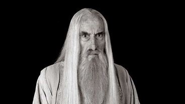 Later that day, some wag in the office cut out a picture of Saruman and stuck it the top of the Christmas tree. "THERE is Saruman," he goofed. As Peter Jackson once told me, "There was no one who cared more than Sir Christopher."  #ChristopherLee
