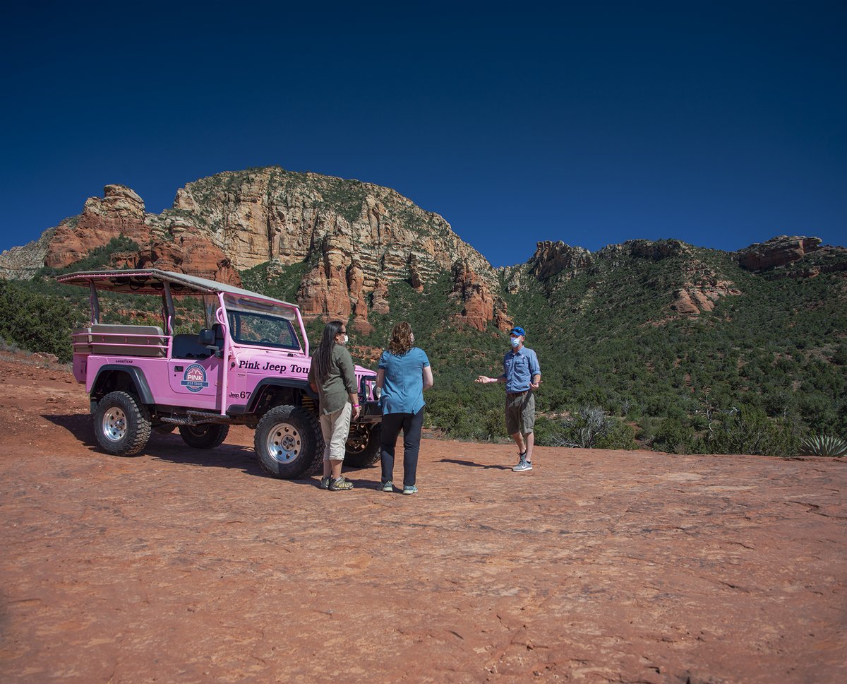 Pink Jeep Tours tweet media